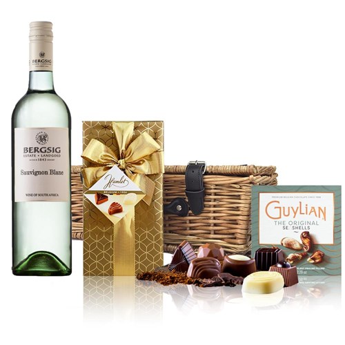 Bergsig Estate Sauvignon Blanc And Chocolates Hamper